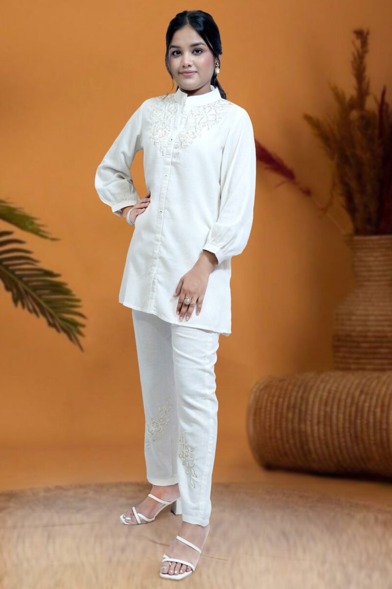 Coat Set – Power Dressing with an Ethnic Twist - Image 6