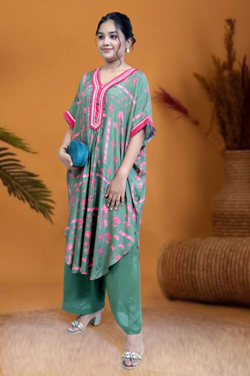 Cotton Kaftan – Where Comfort Meets Effortless Style - Image 3
