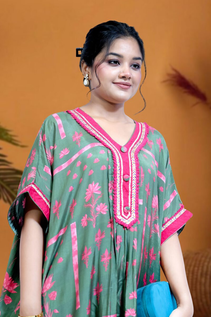 Cotton Kaftan – Where Comfort Meets Effortless Style - Image 4