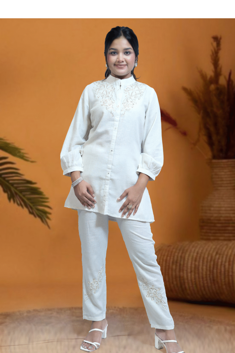 Coat Set – Power Dressing with an Ethnic Twist
